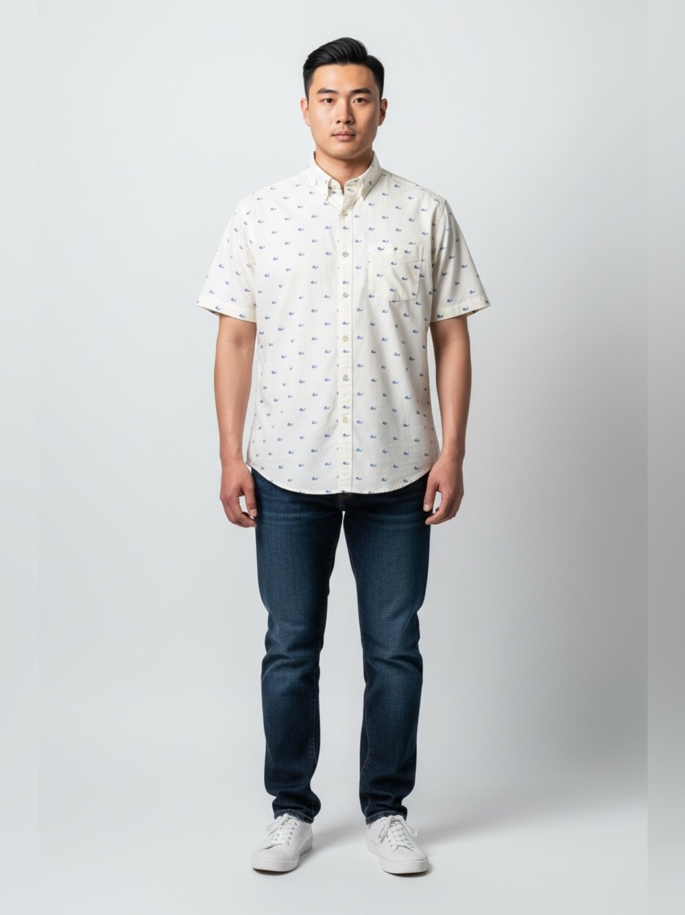 Vineyard Vines Short-Sleeve Button-Down Shirt (Big & Tall, 2XB)